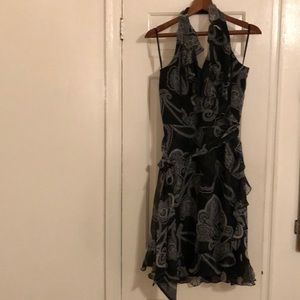 White House Black Market Halter Dress.